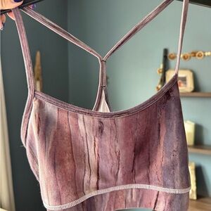 lululemon athletica Purple Tie-Dye Sports Bra